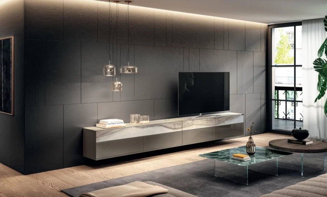 Italian Marble TV Unit Designs That Elevate Modern Living Rooms